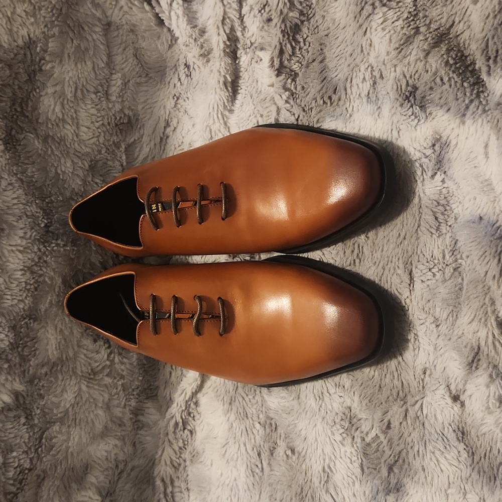 Leather formal oxford